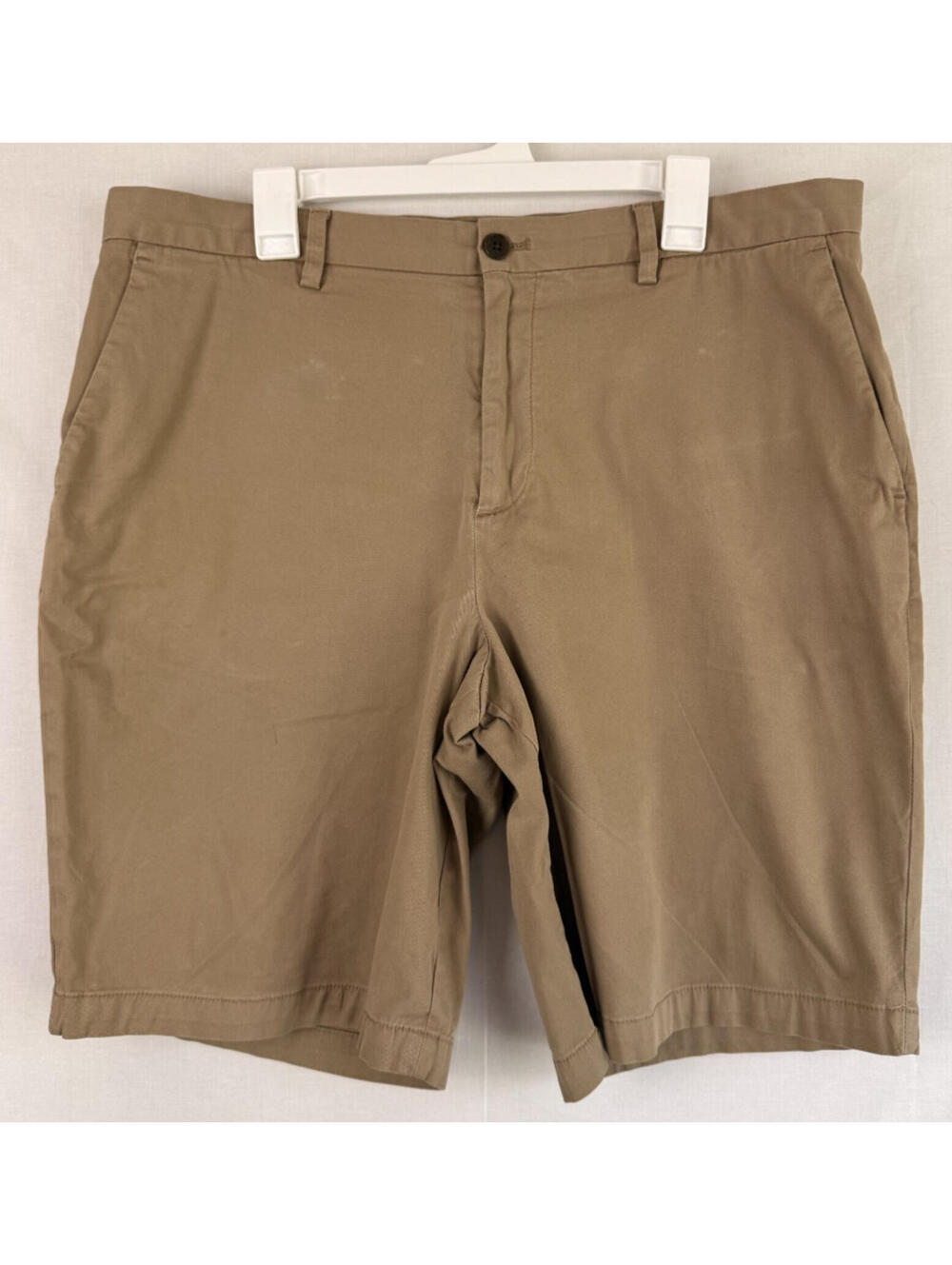 BANANA REPUBLIC Mens Khaki Tan Emerson Shorts - Sz 38